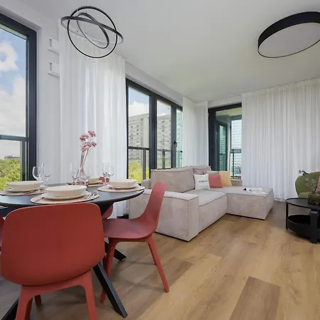 شقة Grzybowska Sophisticated With Balcony & Parking In The Center Of By Renters Prestige