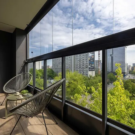 Lägenhet Grzybowska Sophisticated With Balcony & Parking In The Center Of By Renters Prestige *