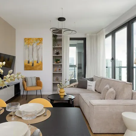 شقة Grzybowska Sophisticated With Balcony & Parking In The Center Of By Renters Prestige *